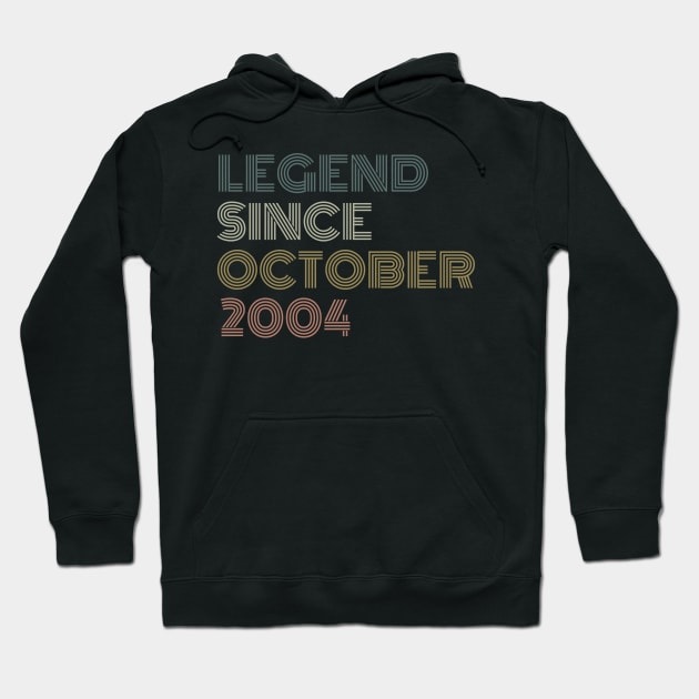 Legend Since October 2004 Hoodie by BaradiAlisa